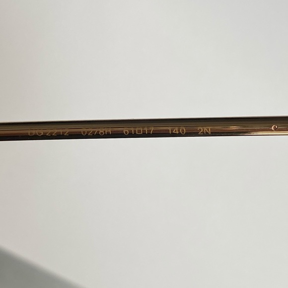 **SOLD**NWT Dolce & Gabbana DG 2212 Color 02/8H Su - Picture 6 of 6